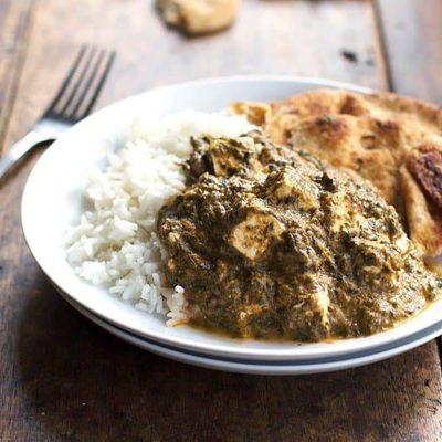 Homemade Healthy Palak Paneer - Pinch of Yum