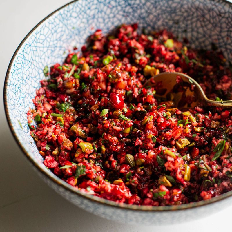 A picture of Gingery Cranberry Salsa