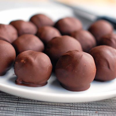 A picture of <span class="fn">Triple Chocolate Party Balls